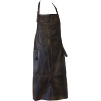 Grillausesiliina Woodline Buffel, tummanruskea, puhvelinnahkaa, 96 x 76 cm