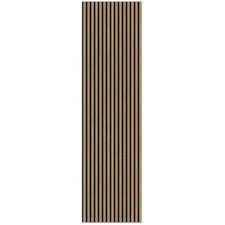 Akustiikkapaneeli Fibrotech Basic, 22x605x2440mm, öljytty tammi