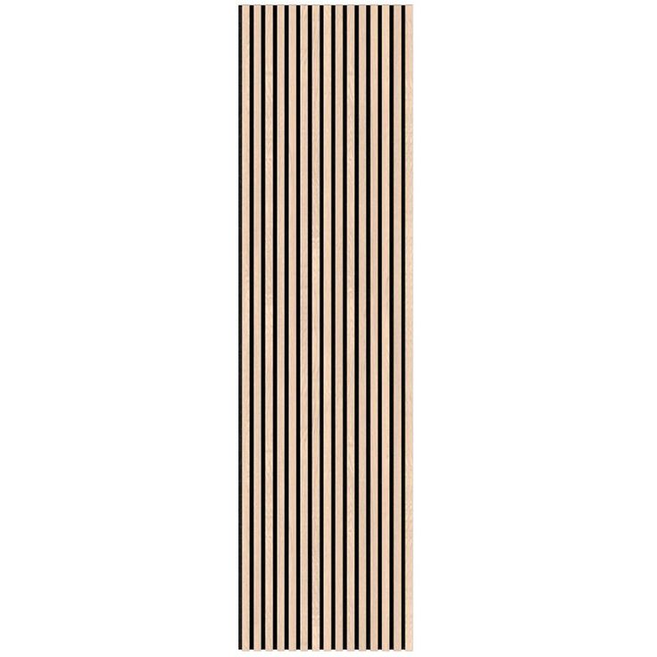 Akustiikkalevy Fibrotech Premium, 22x605x2440mm, saarni puuviilu