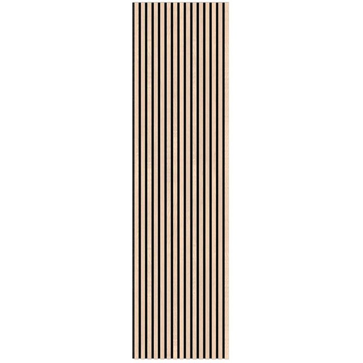 Akustiikkapaneeli Fibrotech Basic, 22x605x3000mm, vaalea tammi