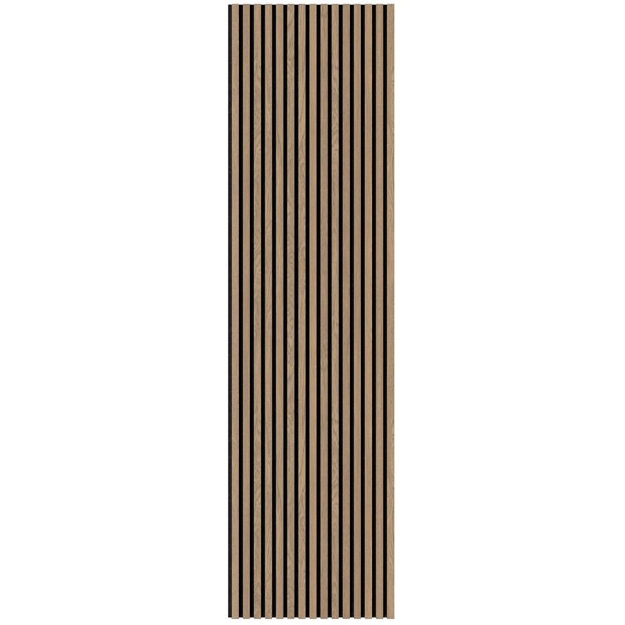 Akustiikkalevy Fibrotech Basic, 22x605x3000mm, öljytty tammi puuviilu