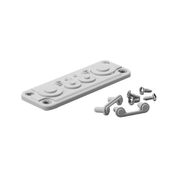 Kalvotiivistelaippa Fibox Fmb 5f-set IP65, multilaippa B (1-koko)