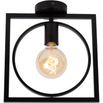 Plafondi Lucide Suus, 23.5x28cm, IP20, musta