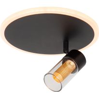 Plafondi Lucide Everina, Ø23cm, IP20, 5W, musta