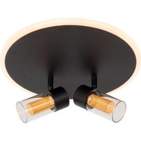 Plafondi Lucide Everina, Ø30cm, IP20, 5W, musta