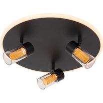 Plafondi Lucide Everina, Ø40cm, IP20, 5W, musta