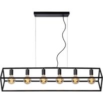 Riippuvalaisin Lucide Fabian, 25x120cm, IP20, musta