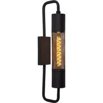 Seinävalaisin Lucide Calixt, 8x14cm, IP20, musta