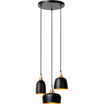 Riippuvalaisin Lucide Chayanne, Ø30cm, IP20, musta