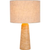 Pöytävalaisin Lucide Nimue, Ø30cm, IP20, beige