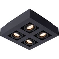 Kattospotti Lucide Xirax, 25x25cm, IP20, 5W, eri värejä