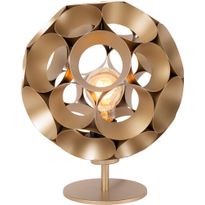 Pöytävalaisin Lucide Hannelore, Ø25cm, IP20, eri värejä