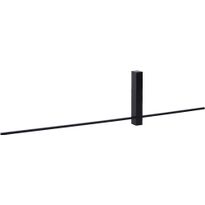 Seinävalaisin Lucide Segin, 4x90cm, IP20, 10W, musta