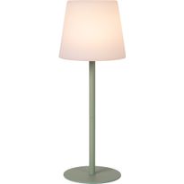 Pöytävalaisin Lucide Tyon, 15x15cm, IP65, 2W, vihreä