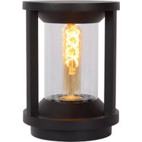 Pollarivalaisin Lucide Cadix, Ø16x22cm, IP65, musta