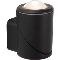 Seinäspotti Lucide Erin, 8x6x9.8cm, IP65, 5W, musta