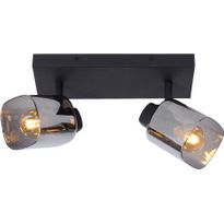 Kattospotti Lucide Alion, 10x26cm, IP20, musta