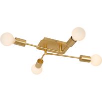 Plafondi Lucide Lester, 39x51cm, IP20, kulta