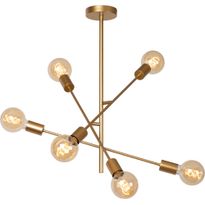 Plafondi Lucide Lester, 59x59cm, IP20, kulta