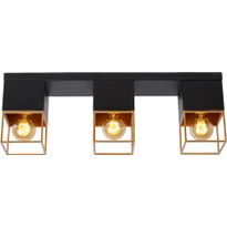 Plafondi Lucide Rixt, 10x54cm, IP20, musta