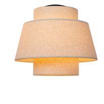 Plafondi Lucide Tribute, Ø40cm, IP20, beige