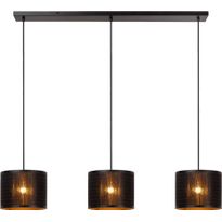 Riippuvalaisin Lucide Tagalog, Ø40cm, IP20, musta