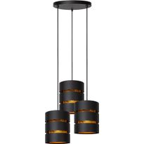 Riippuvalaisin Lucide Rosas, Ø43cm, IP20, musta