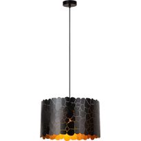 Riippuvalaisin Lucide Almelo, Ø40cm, IP20, musta
