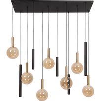 Riippuvalaisin Lucide Josiane, 143x3.5cm, IP20, musta