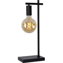 Pöytävalaisin Lucide Leanne, 12x21cm, IP20, musta