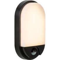 Seinävalaisin Lucide Hups Ir, 4.5x11.9cm, IP54, 10W, musta