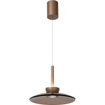 Riippuvalaisin Lucide Santiago, 32x32cm, IP20, 16W, meripihka