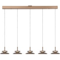 Riippuvalaisin Lucide Santiago, 23x150cm, IP20, 10W, meripihka