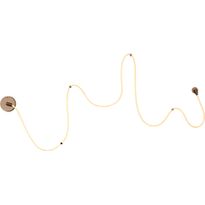 Seinävalaisin Lucide Janderin, 8.5x500cm, IP20, 48W, messinki