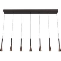 Riippuvalaisin Lucide Joakim, 130x12cm, IP20, 6.2W, ruskea