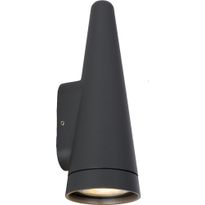 Seinävalaisin Lucide Wizard, 8.5x7.8cm, IP54, antrasiitinharmaa