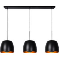 Riippuvalaisin Lucide Nolan, 24x104cm, IP20, musta