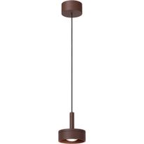 Riippuvalaisin Lucide Lenz, Ø11cm, IP54, 8W, ruskea