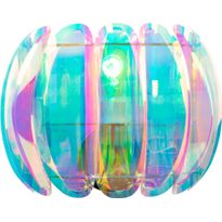 Seinävalaisin Lucide Glinstar, 15x30cm, IP20, monivärinen