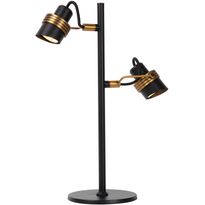 Pöytävalaisin Lucide Tundran, 15x30cm, IP20, musta