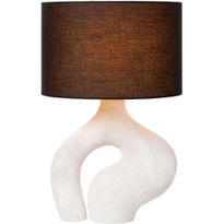 Pöytävalaisin Lucide Forma, 34x34cm, IP20, valkoinen