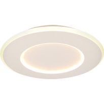 Plafondi Lucide Axelle, Ø39.6cm, IP20, 24W, valkoinen
