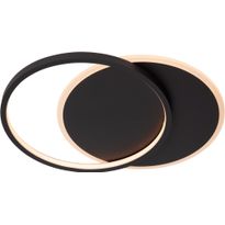 Plafondi Lucide Axelle, Ø29.5cm, IP20, 24W, musta