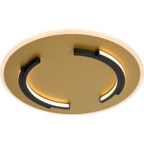 Plafondi Lucide Andreas, Ø39.6cm, IP20, 30W, kulta