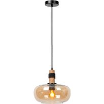 Riippuvalaisin Lucide Ilona, Ø30cm, IP20, meripihka