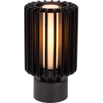 Pöytävalaisin Lucide Lambres, Ø15cm, IP20, musta