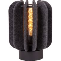 Pöytävalaisin Lucide Rafal, Ø23cm, IP20, harmaa