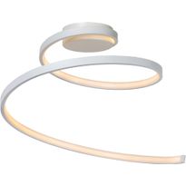 Plafondi Lucide Maxence, Ø46cm, IP20, 24W, valkoinen