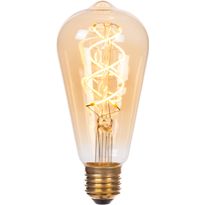 Filamenttilamppu Lucide St64, Ø6.4cm, IP20, 4.9W, meripihka