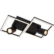 Plafondi Lucide Arianne, 40x28cm, IP20, musta